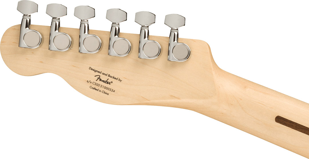 FSR Affinity Series™ Telecaster®, Laurel Fingerboard, White Pickguard, Ice Blue Metallic - Image 5