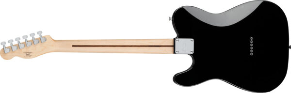 FSR Affinity Series™ Telecaster®, Maple Fingerboard, Black Pickguard, Black - Image 2