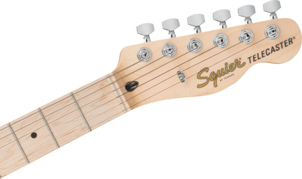 FSR Affinity Series™ Telecaster®, Maple Fingerboard, Black Pickguard, Black - Image 4