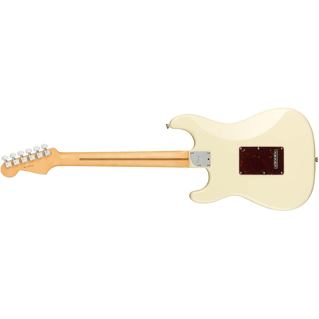 American Professional II Stratocaster® HSS, Maple Fingerboard, Olympic White - Image 3