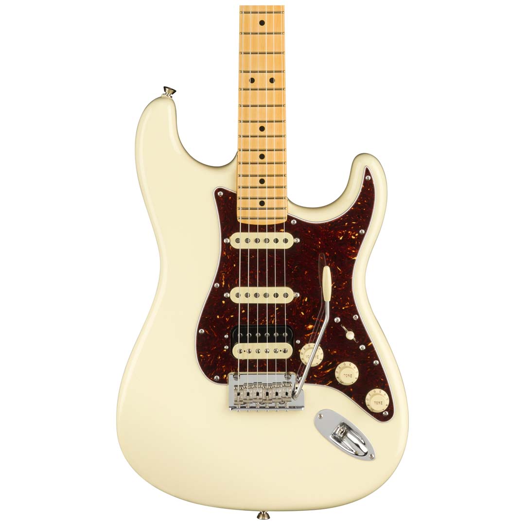 American Professional II Stratocaster® HSS, Maple Fingerboard, Olympic White