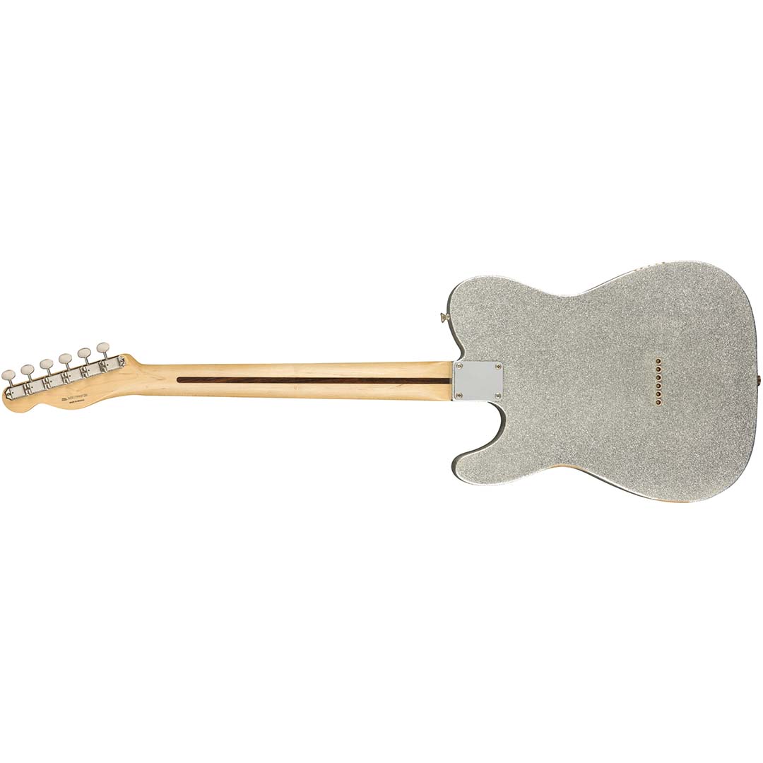 Brad Paisley Road Worn Telecaster®, Maple Fingerboard, Silver Sparkle - Image 3