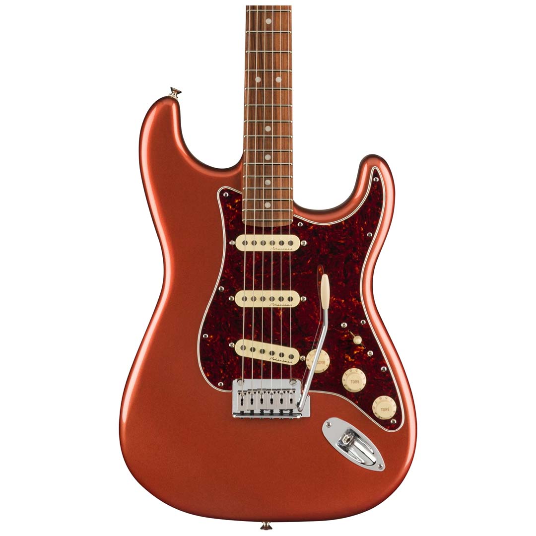 Player Plus Stratocaster®, Pau Ferro Fingerboard, Aged Candy Apple Red