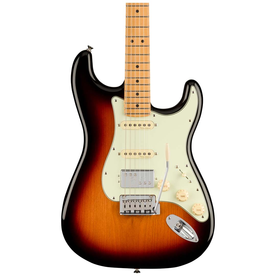 Player Plus Stratocaster® HSS, Maple Fingerboard, 3-Color Sunburst