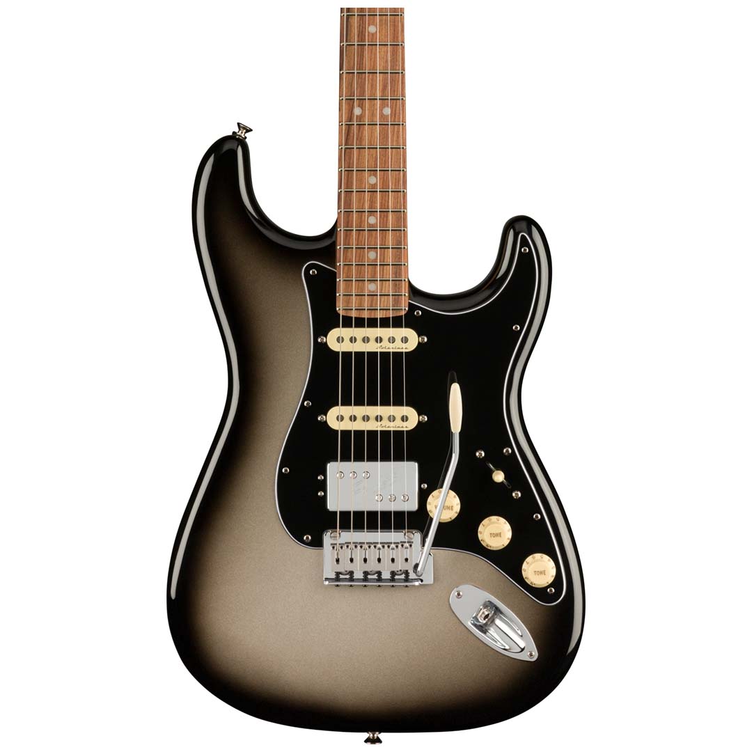 Player Plus Stratocaster® HSS, Pau Ferro Fingerboard, Silverburst