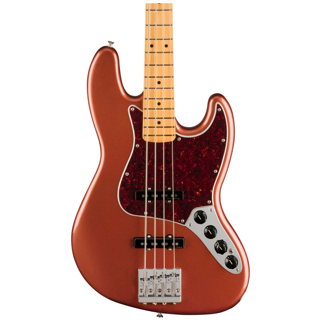Player Plus Jazz Bass®, Maple Fingerboard, Aged Candy Apple Red
