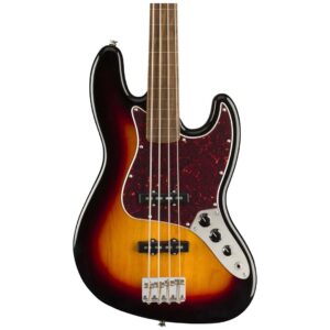 Classic Vibe '60s Jazz Bass® Fretless, Laurel Fingerboard, 3-Color Sunburst