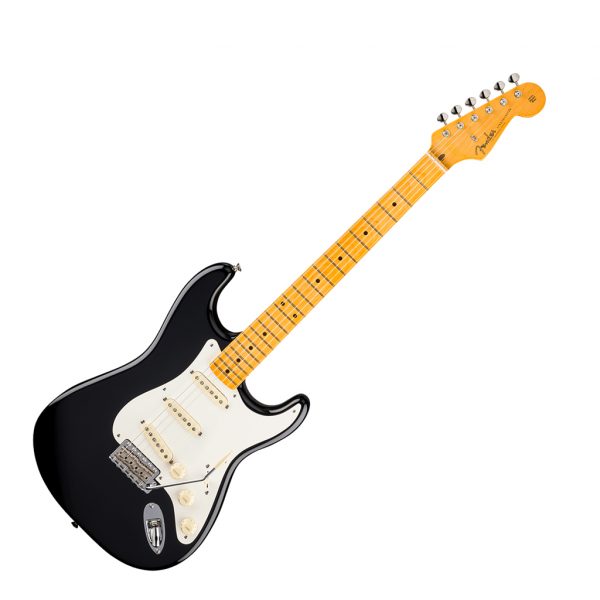 Fender American Vintage II 1957 Stratocaster® Electric Guitar Maple Fingerboard - Black - Image 2