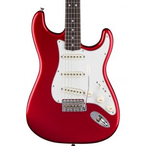 Fender American Vintage II 1965 Stratocaster® Electric Guitar Round-Laminated Rosewood Fingerboard - Candy Apple Red