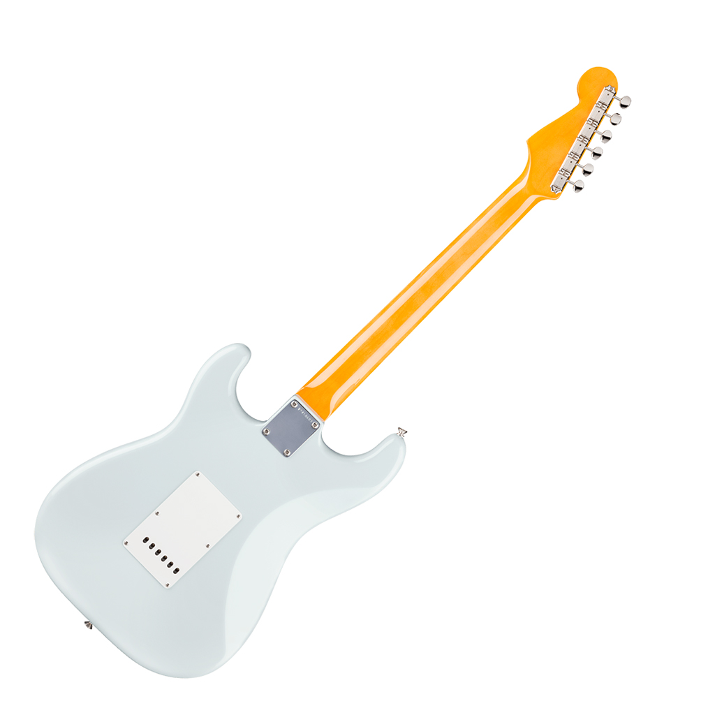 Fender American Vintage II 1965 Stratocaster® Electric Guitar Round-Laminated Rosewood Fingerboard - Sonic Blue - Image 3