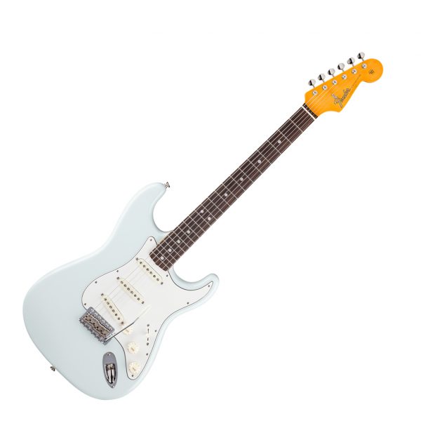 Fender American Vintage II 1965 Stratocaster® Electric Guitar Round-Laminated Rosewood Fingerboard - Sonic Blue - Image 2