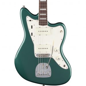 Fender American Vintage II 1966 Jazzmaster® Electric Guitar Bound Round-Laminated Rosewood Fingerboard - Sherwood Green Metallic