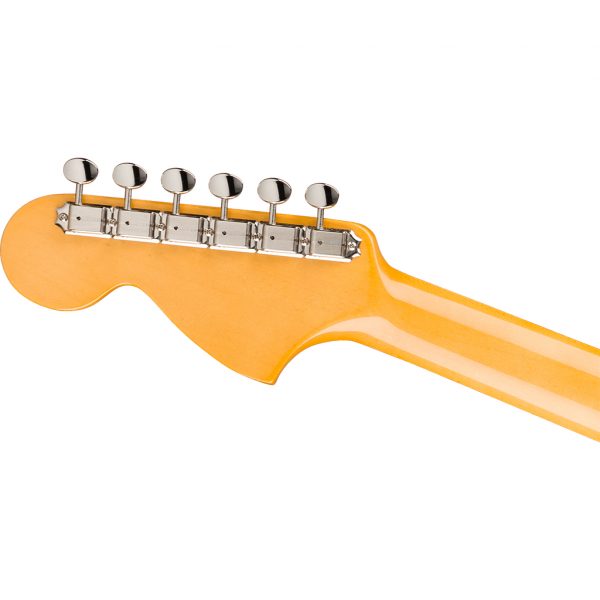 Fender American Vintage II 1966 Jazzmaster® Electric Guitar Bound Round-Laminated Rosewood Fingerboard - Sherwood Green Metallic - Image 6