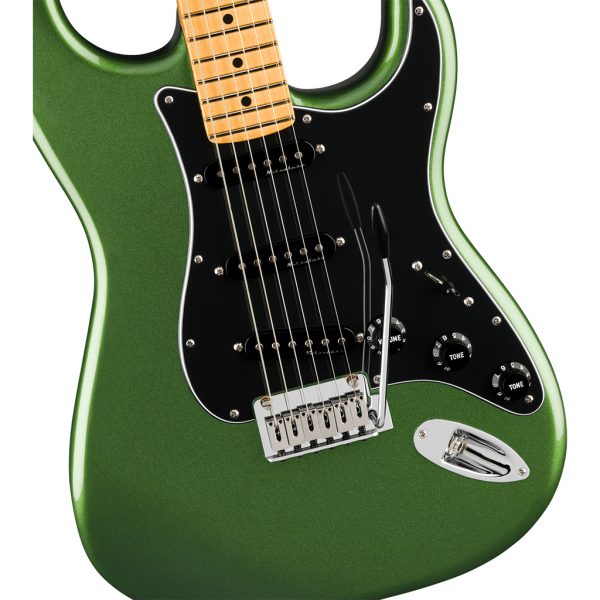 Fender Player II Modified Stratocaster® Electric Guitar Maple Fingerboard - Harvest Green Metallic - Image 4