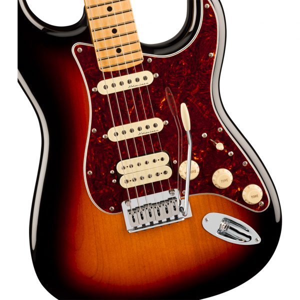 Fender Player II Modified Stratocaster® HSS Electric Guitar Maple Fingerboard - 3-Color Sunburst - Image 4