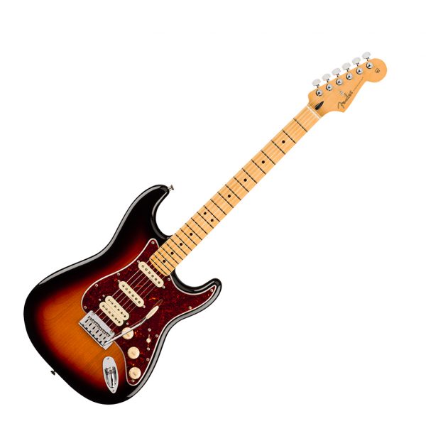 Fender Player II Modified Stratocaster® HSS Electric Guitar Maple Fingerboard - 3-Color Sunburst - Image 2