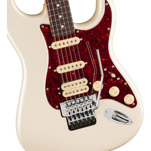 Fender Player II Modified Stratocaster® HSS Floyd Rose® Electric Guitar Rosewood Fingerboard - Olympic Pearl - Image 4