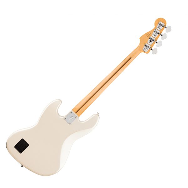 Fender Player II Modified Active Jazz Bass® Bass Guitar Maple Fingerboard - Olympic Pearl - Image 3