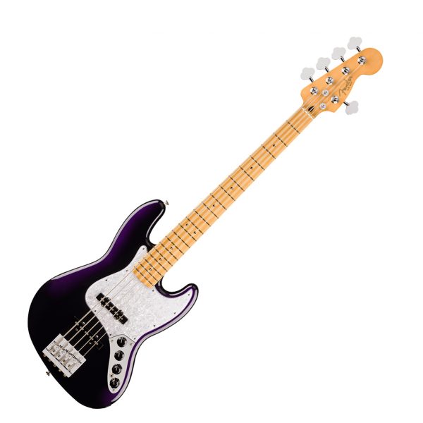 Fender Player II Modified Active Jazz Bass® V Bass Guitar Maple Fingerboard - Dusk - Image 2