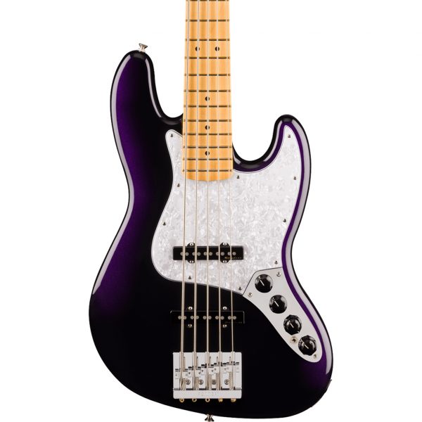 Fender Player II Modified Active Jazz Bass® V Bass Guitar Maple Fingerboard - Dusk