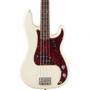 Fender American Vintage II 1960 Precision Bass® Bass Guitar Slab Rosewood Fingerboard - Olympic White