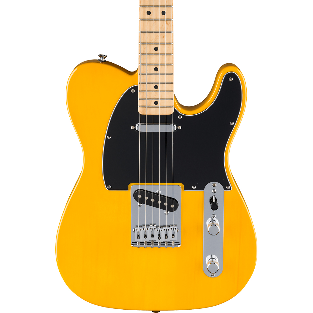 Fender Standard Telecaster® Electric Guitar Maple Fingerboard - Butterscotch Blonde - Image 4