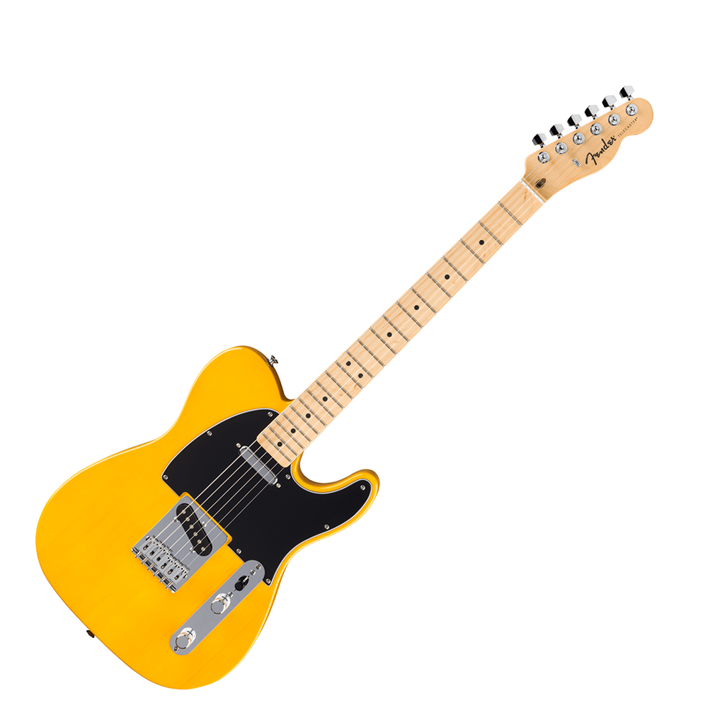 Fender Standard Telecaster® Electric Guitar Maple Fingerboard - Butterscotch Blonde - Image 2