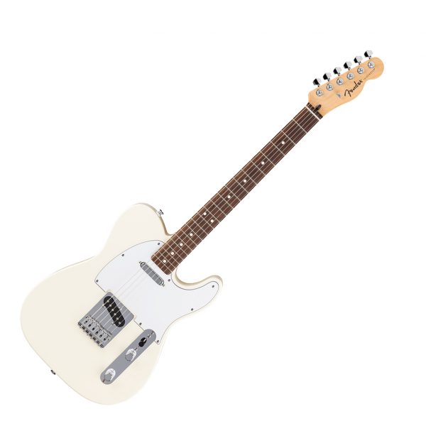 Fender Standard Telecaster® Electric Guitar Indian Laurel Fingerboard - Olympic White - Image 2