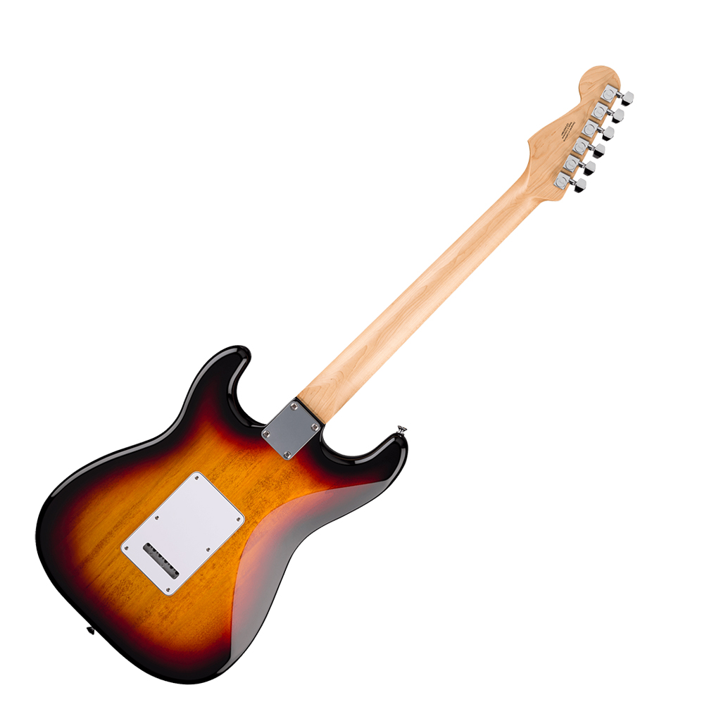 Fender Standard Stratocaster® Electric Guitar Indian Laurel Fingerboard - 3-Color Sunburst - Image 3