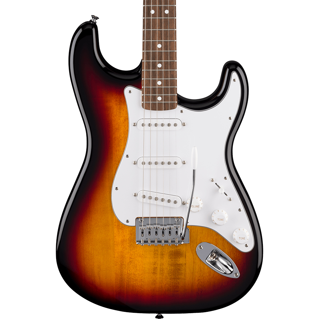 Fender Standard Stratocaster® Electric Guitar Indian Laurel Fingerboard - 3-Color Sunburst - Image 4
