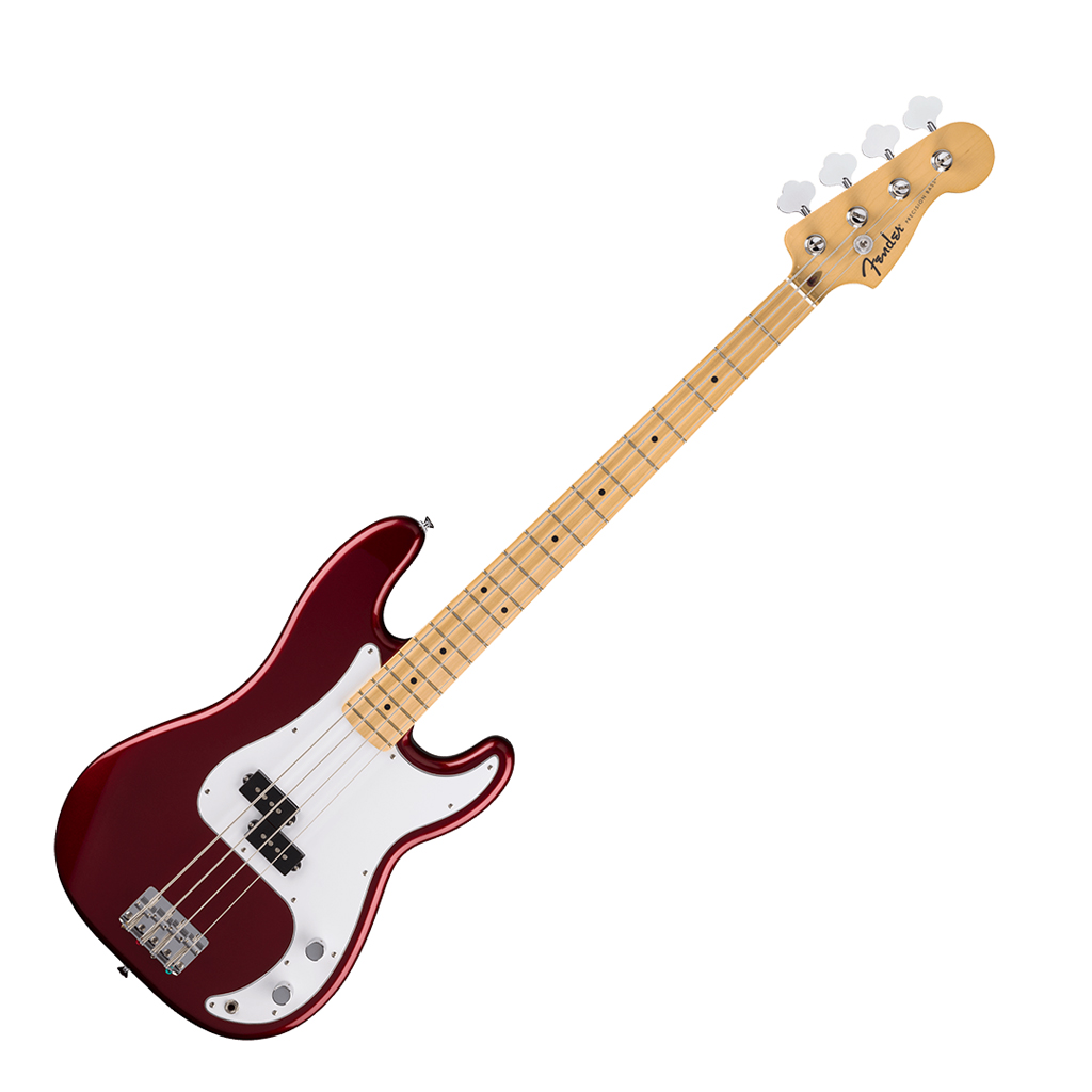 Fender Standard Precision Bass® Bass Guitar Maple Fingerboard - Candy Cola - Image 2