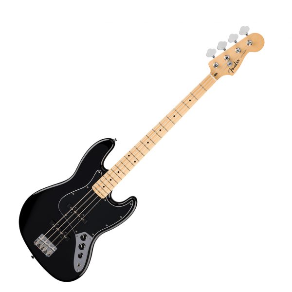 Fender Standard Jazz Bass® Bass Guitar Maple Fingerboard - Black - Image 2