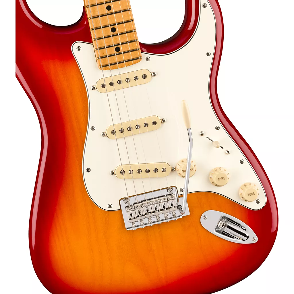 Fender Player II Stratocaster® Electric Guitar - Aged Cherry Burst - Image 4