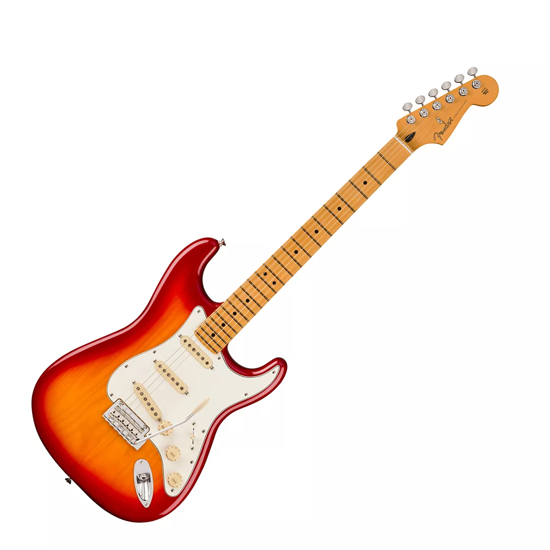 Fender Player II Stratocaster® Electric Guitar - Aged Cherry Burst - Image 2