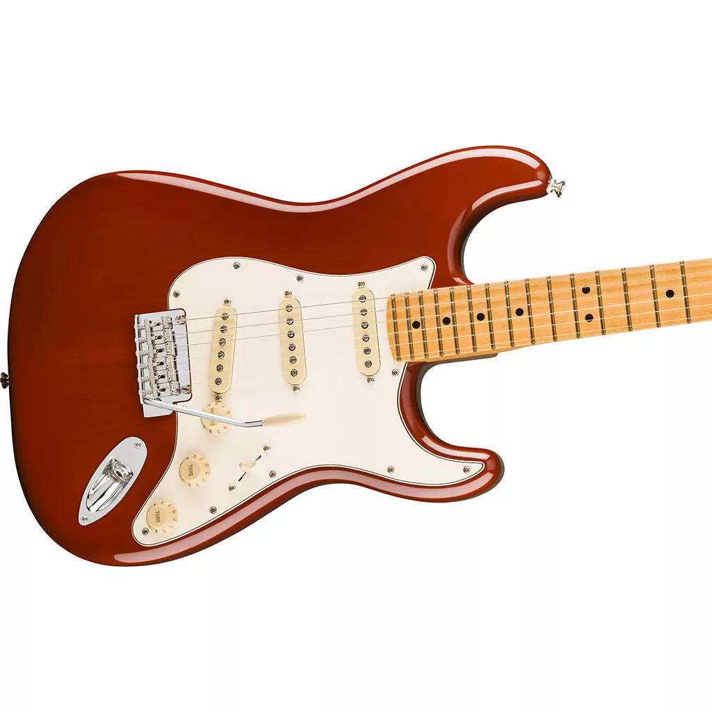 Fender Player II Stratocaster® Electric Guitar - Transparent Mocha Burst - Image 5