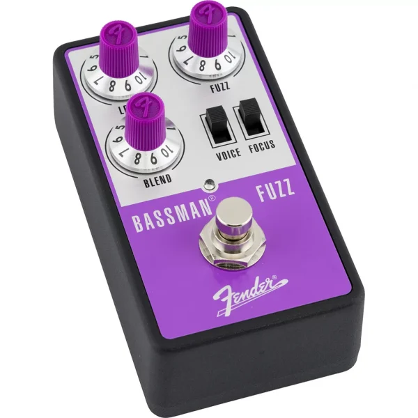 Fender Bassman® Fuzz Pedals - Purple and Silver - Image 4