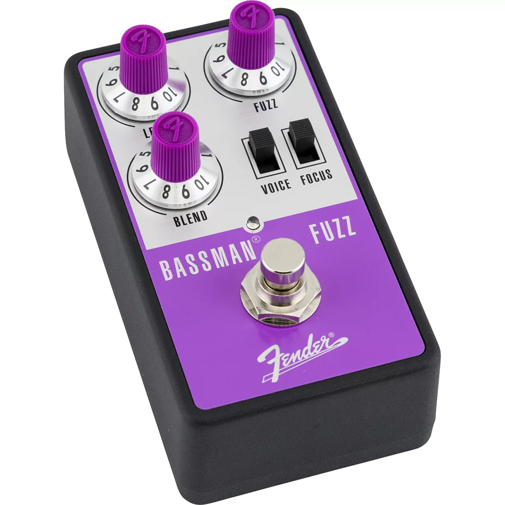 Fender Bassman® Fuzz Pedals - Purple and Silver - Image 4