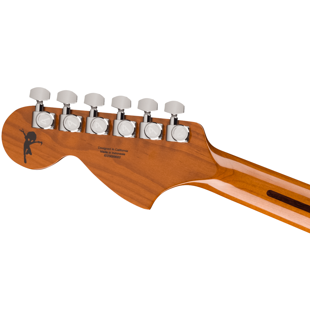 Fender Tom DeLonge Starcaster Semi-hollowbody Electric Guitar - Satin Shoreline Gold - Image 6