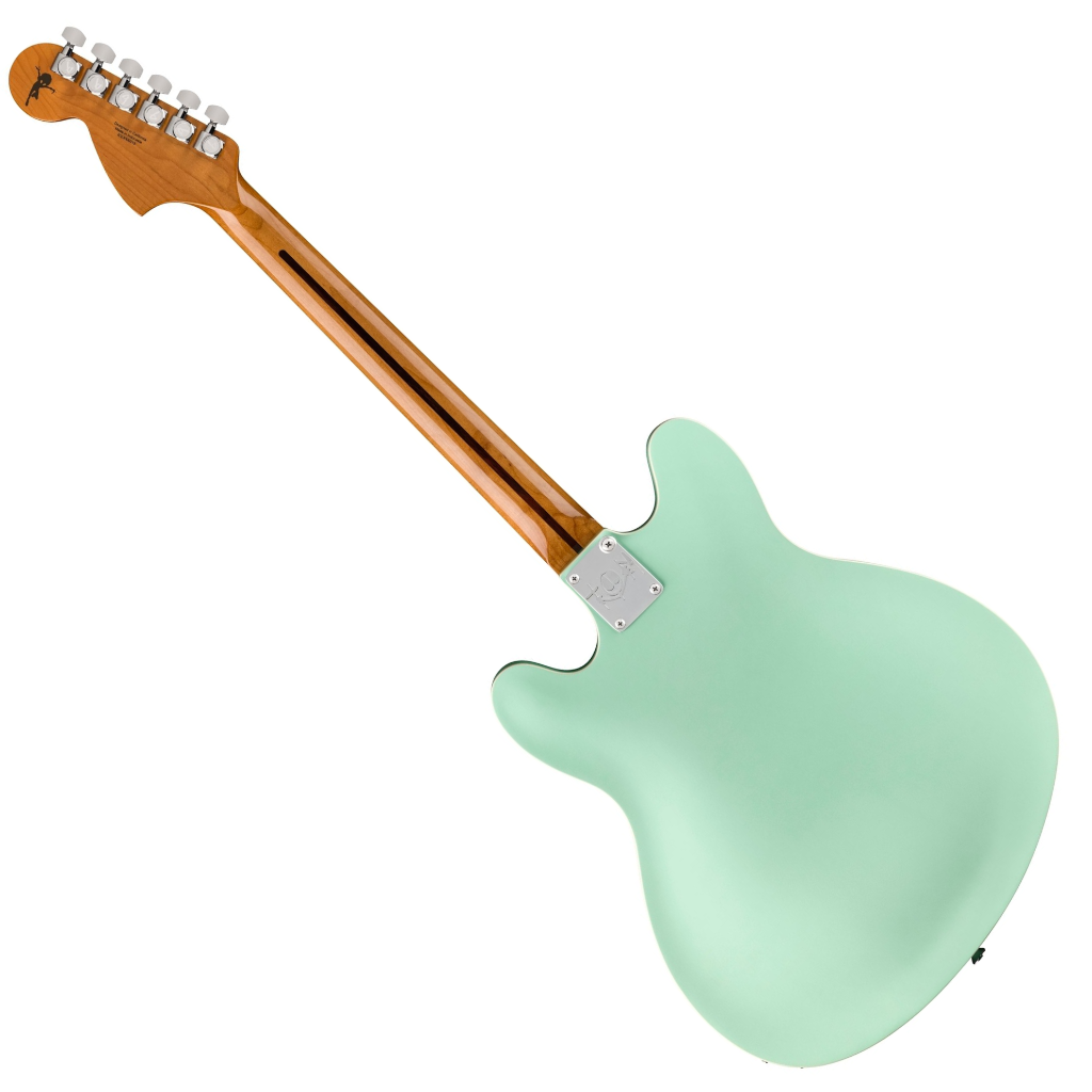 Fender Tom DeLonge Starcaster Semi-hollowbody Electric Guitar - Satin Surf Green - Image 3