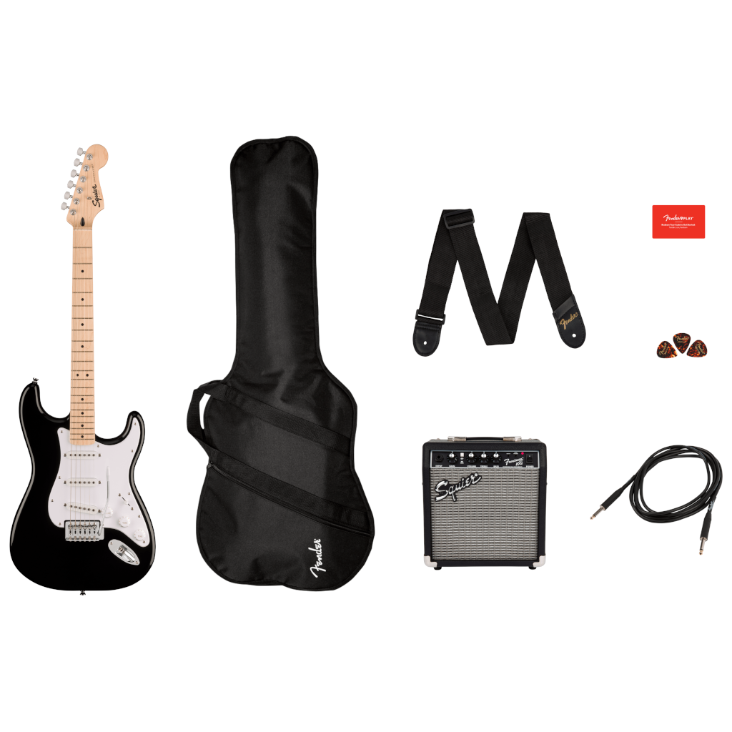 Squier by Fender Sonic Stratocaster Pack - Black - Image 2