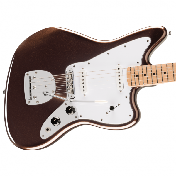 Squier by Fender Affinity Series Jaguar Electric Guitar - Mystic Metallic Brown - Image 3
