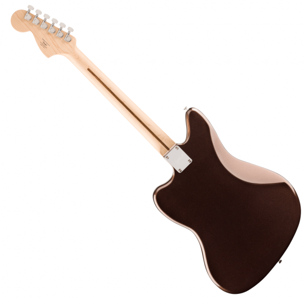 Squier by Fender Affinity Series Jaguar Electric Guitar - Mystic Metallic Brown - Image 4