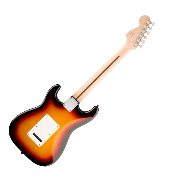 Squier Affinity Series® Stratocaster® Junior HSS Electric Guitar - 3-Color Sunburst - Image 3