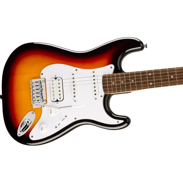 Squier Affinity Series® Stratocaster® Junior HSS Electric Guitar - 3-Color Sunburst - Image 5