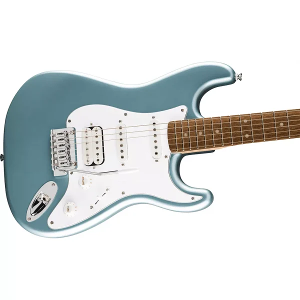 Squier Affinity Series® Stratocaster® Junior HSS Electric Guitar - Ice Blue Metallic - Image 5