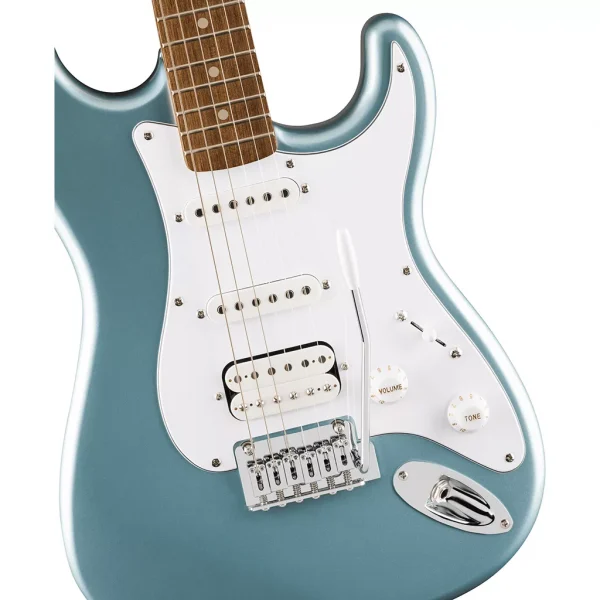 Squier Affinity Series® Stratocaster® Junior HSS Electric Guitar - Ice Blue Metallic - Image 4
