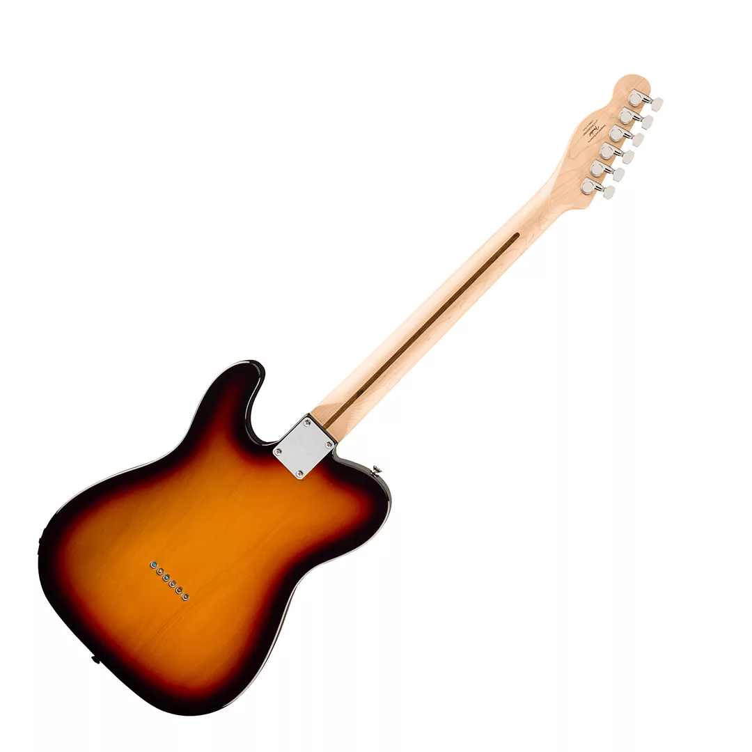 Squier Affinity Series® Telecaster® Thinline Electric Guitar - 3-Color Sunburst - Image 3