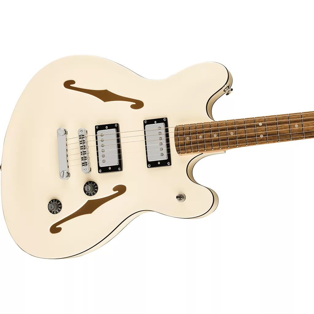 Squier Affinity Series® Starcaster® Deluxe Electric Guitar - Olympic White - Image 5