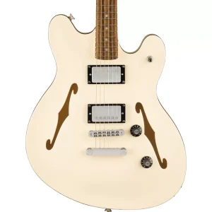 Squier Affinity Series® Starcaster® Deluxe Electric Guitar - Olympic White