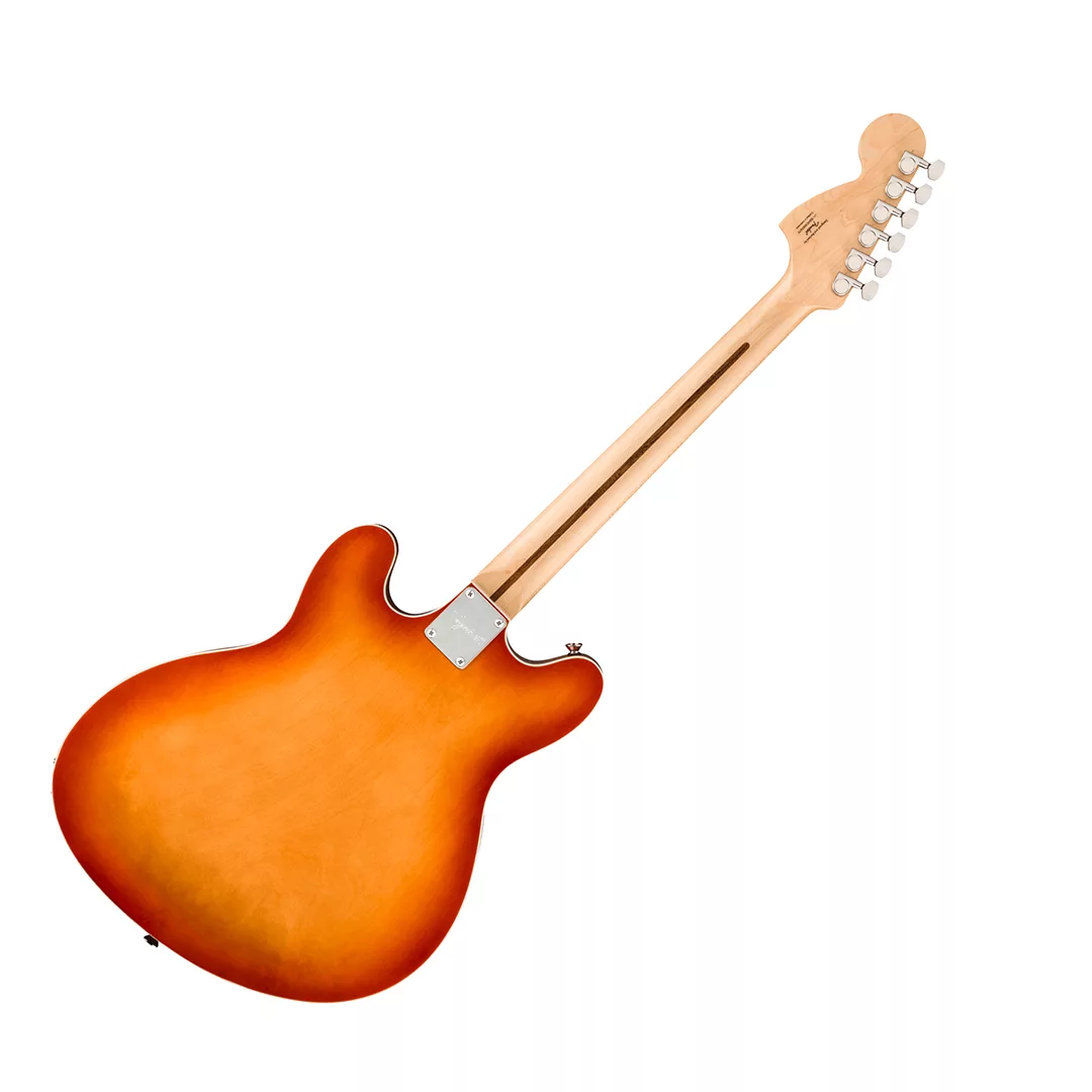 Squier Affinity Series® Starcaster® Deluxe Electric Guitar - Sienna Sunburst - Image 3